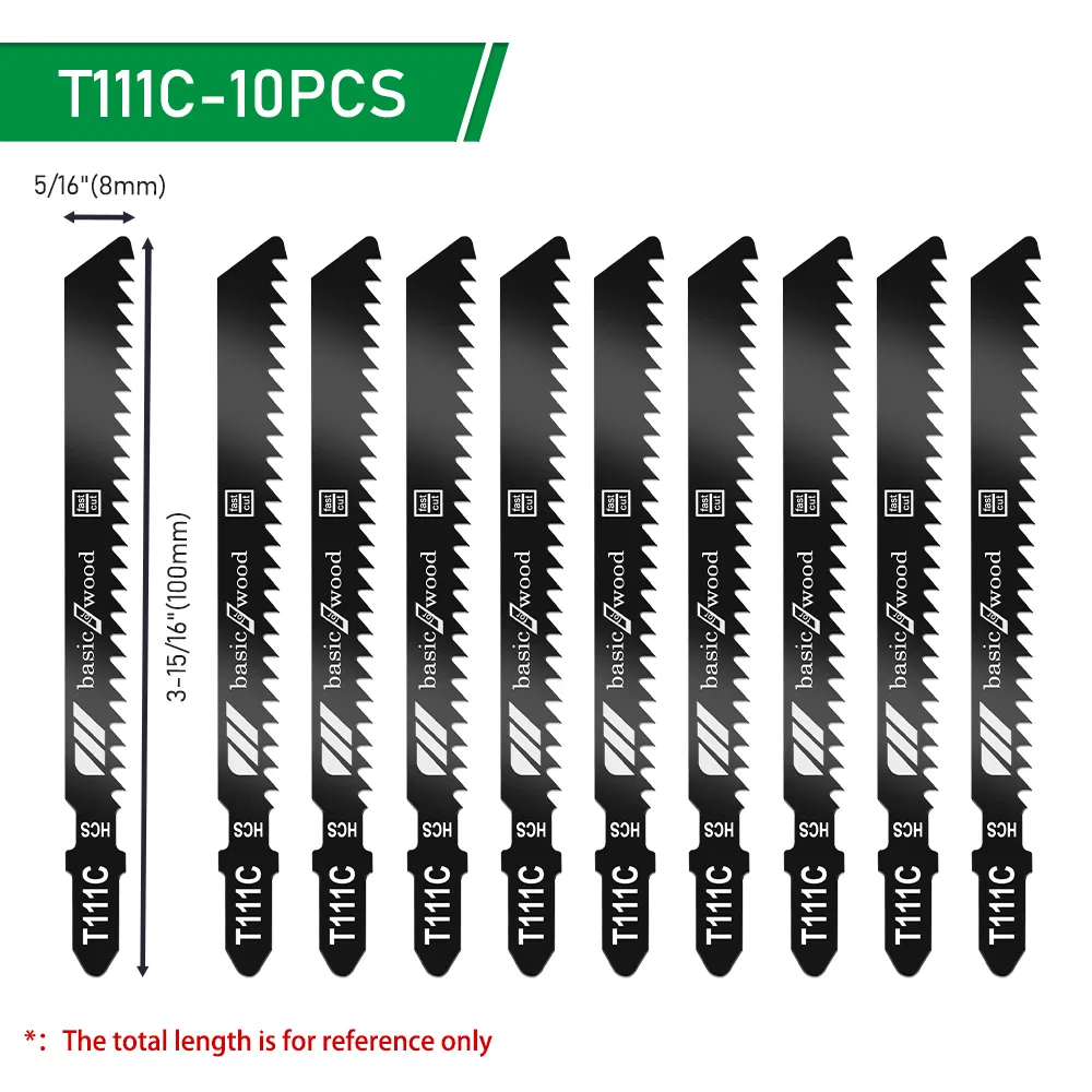 Lavie T111c Industrial Grade Jig Saw Blade Wood & Plastic Pipe Cutting