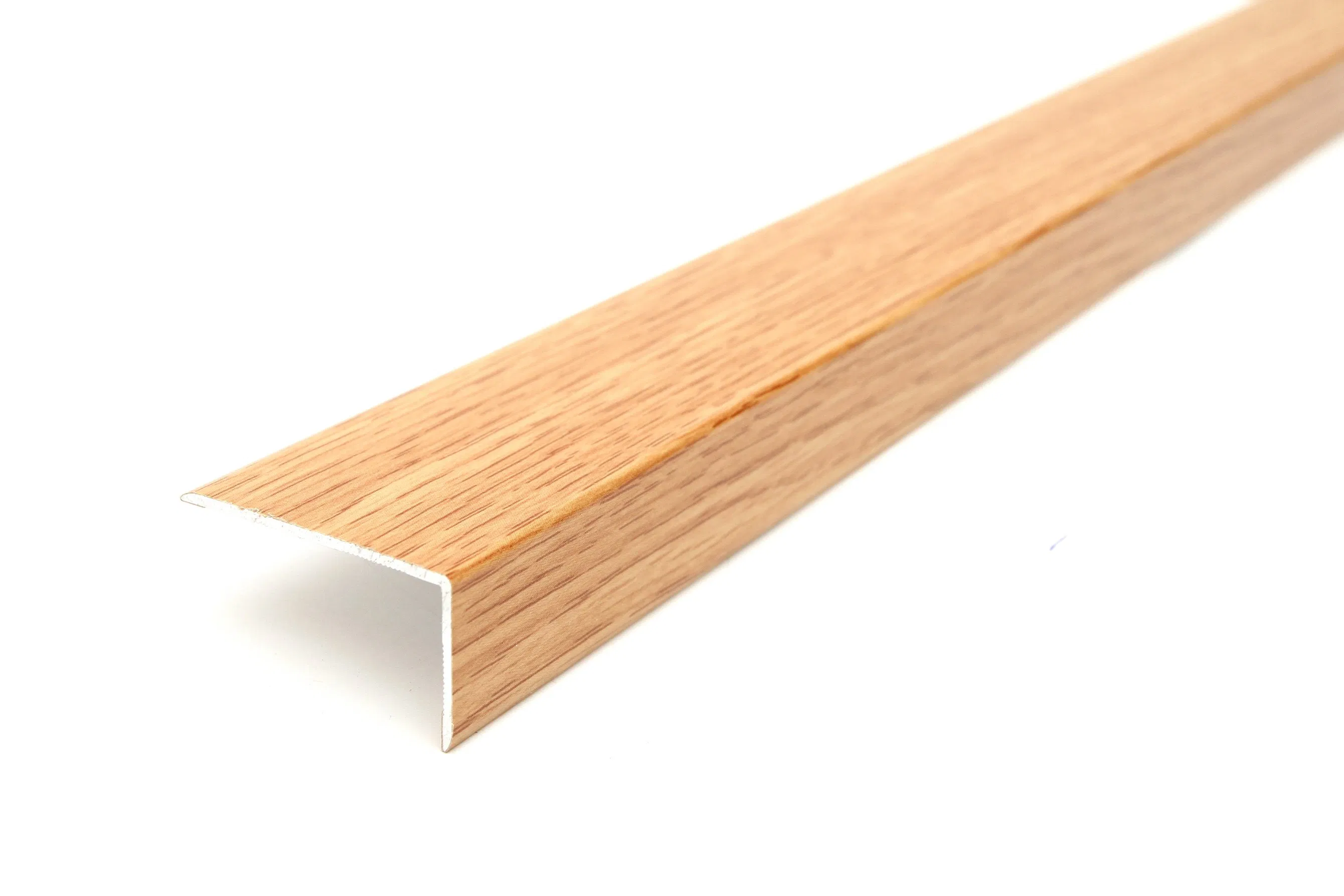 Createking Wood Finished L Shape Profile Aluminium Flooring Profile
