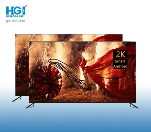 Home Appliances 43" LED Smart TV Android TV Hgt-43