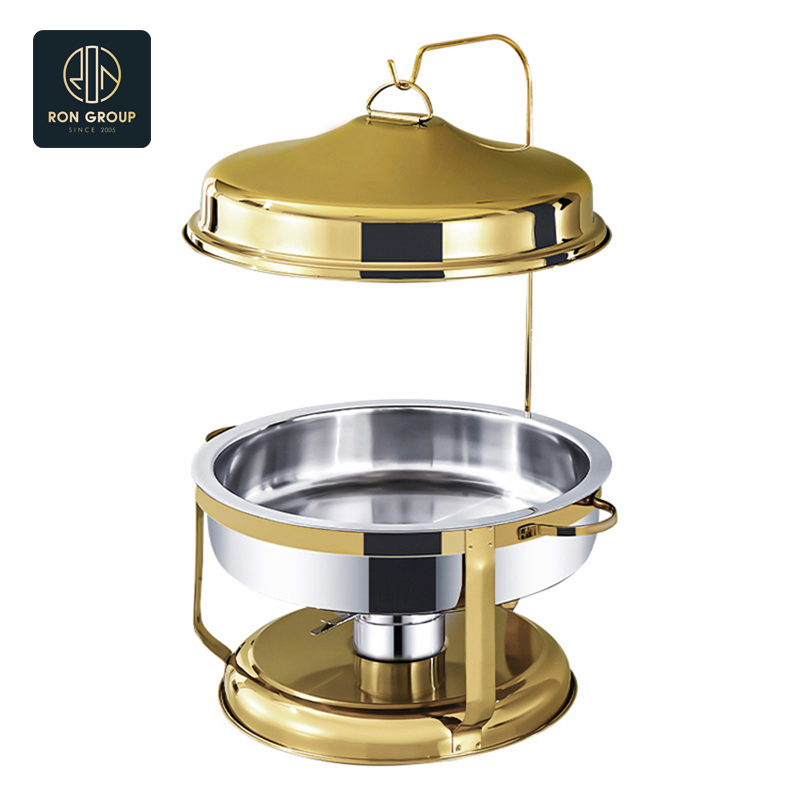 Factory Direct Sale Stylish Stainless Steel Buffet Stove for Catering Events