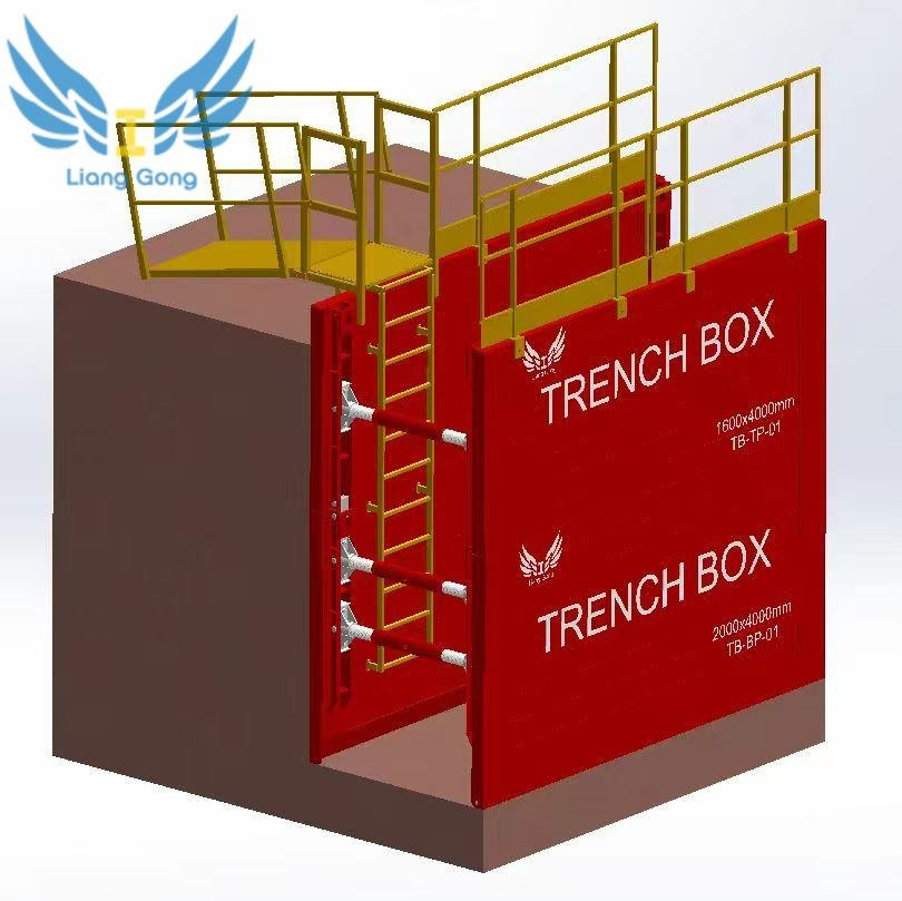 Leak-Proof Modular Trench Box for Municipal Irrigation Projects