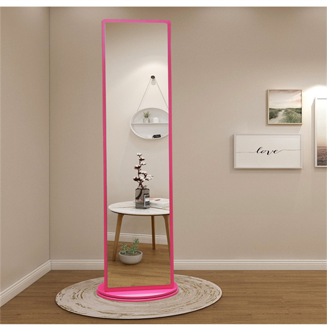 Dimmable Round LED Mirror for Makeup Vanity Salon with Anti-Fog
