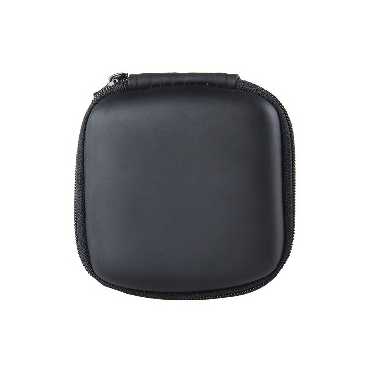Чехол для наушников EVA черный квадратный водонепроницаемый