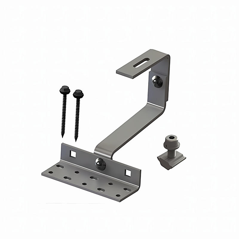 Крюк для солнечных панелей J-типа, алюминиевый