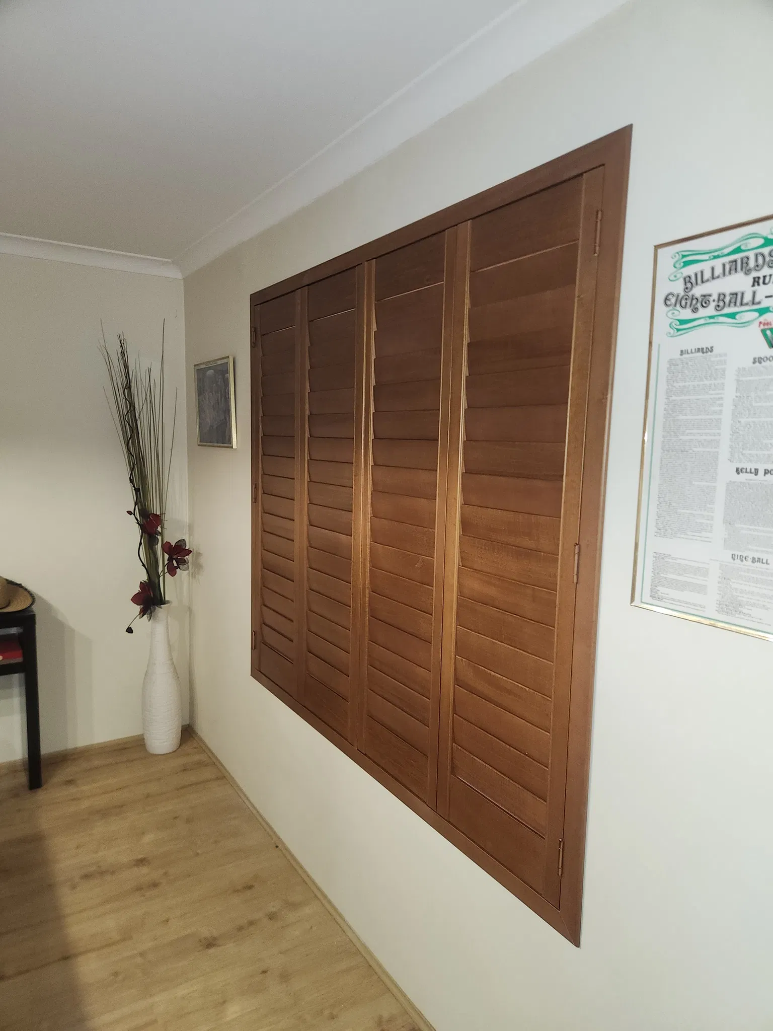 Top Supply Customizable Window Blinds Wooden Plantation Shutters on Windows