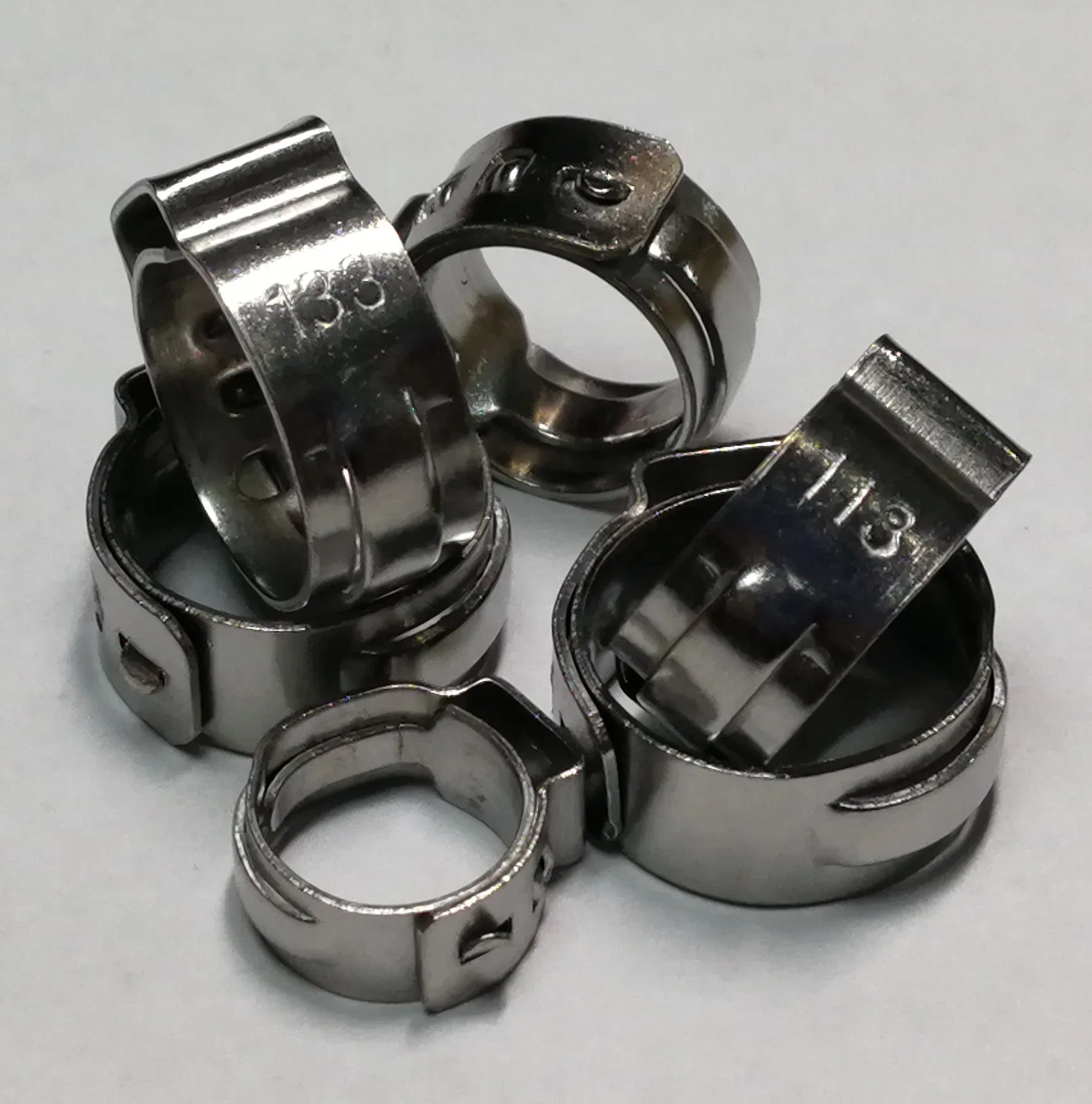 Galvanized Steel Hose Clamp High Quality Double Ears Hose Clamp