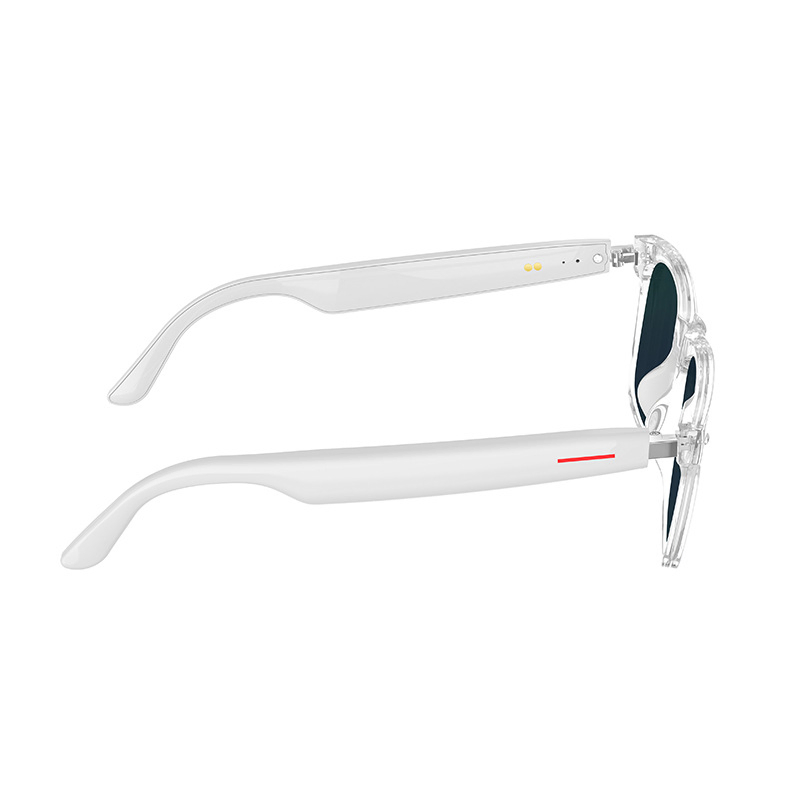 Fashion Bluetooth Sunglasses Smart Anti Blue Glasses with Wireless Headphone and Camera