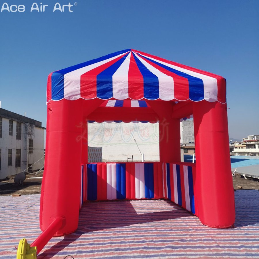 3X3m Pointed Square Tent Outdoor Beverage Stall Inflatable Sunshade