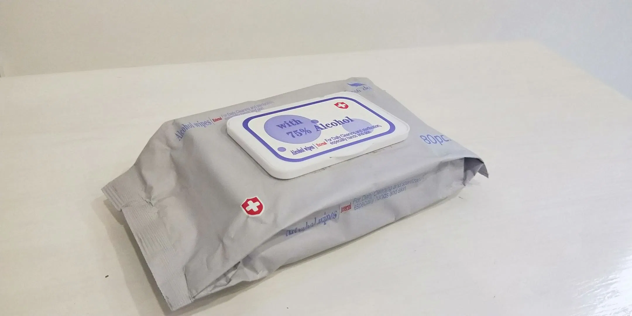 Custom Disinfectant Wipes 80PCS Disinfecting Hand Sanitizer Wipes Antibacterial