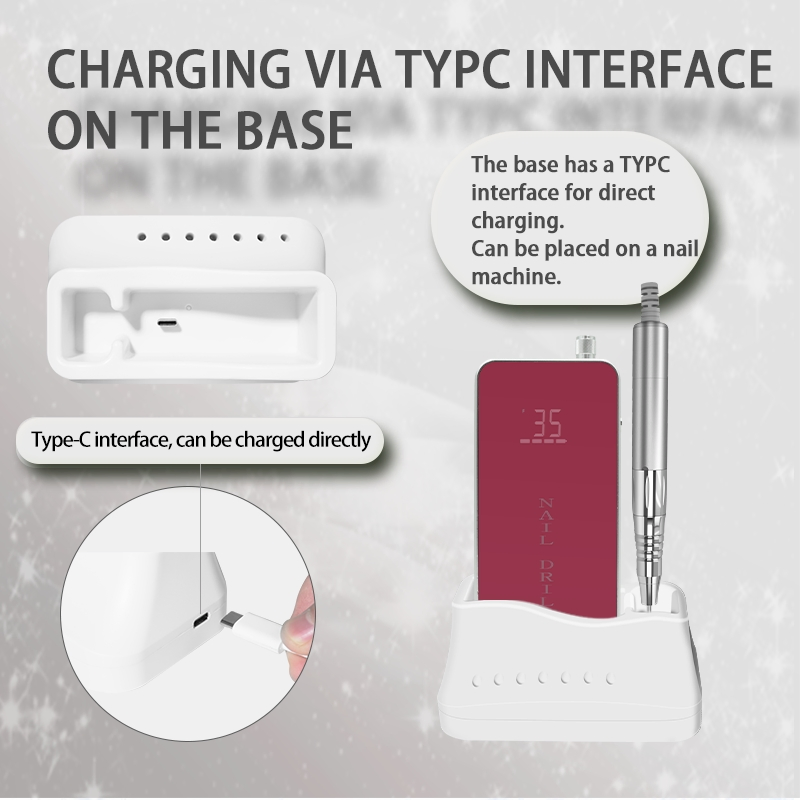 M4a1 at-Ndb-186 Brushless Natplus Nail Drill Machine Nz Atmanipro