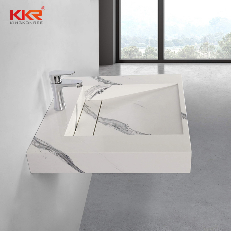 Раковина KKR из искусственного камня с тумбой