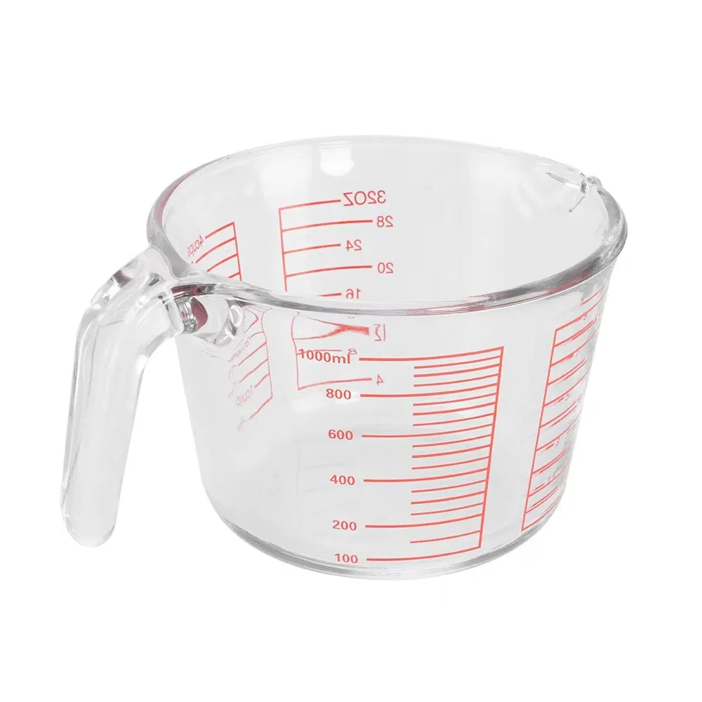8oz/16oz/32oz Glass Cup for Kitchen Baking Hotels Restaurants Milk Water Coffee Liquids
