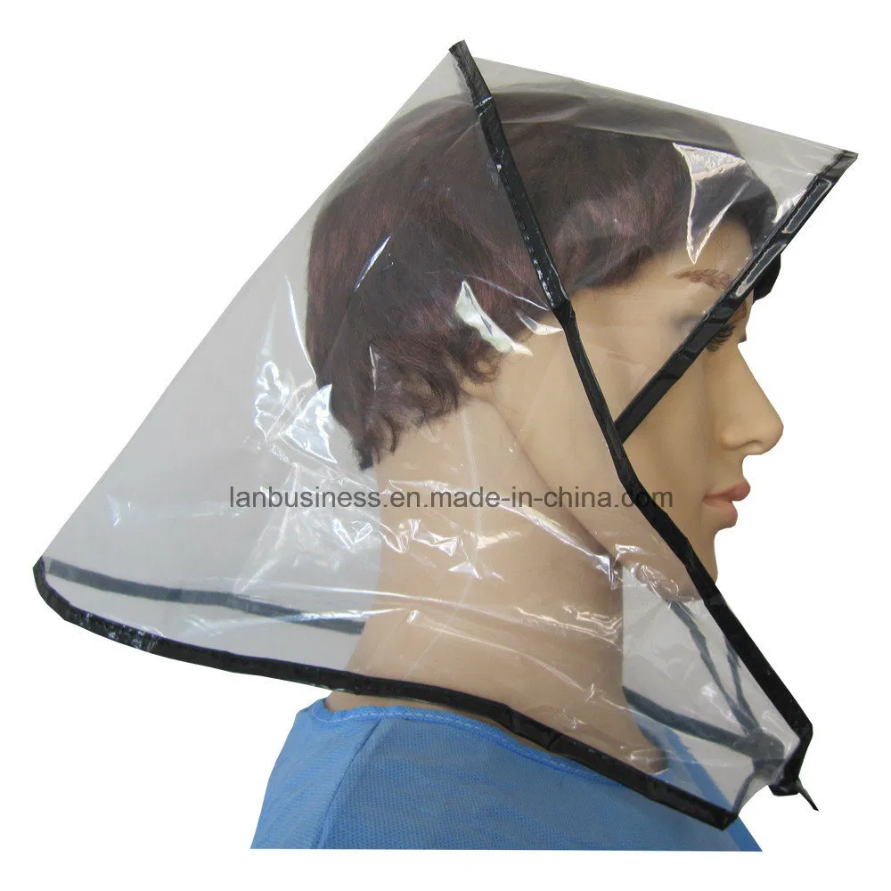 Waterproof Rain Bonnet with Irregular White Dots
