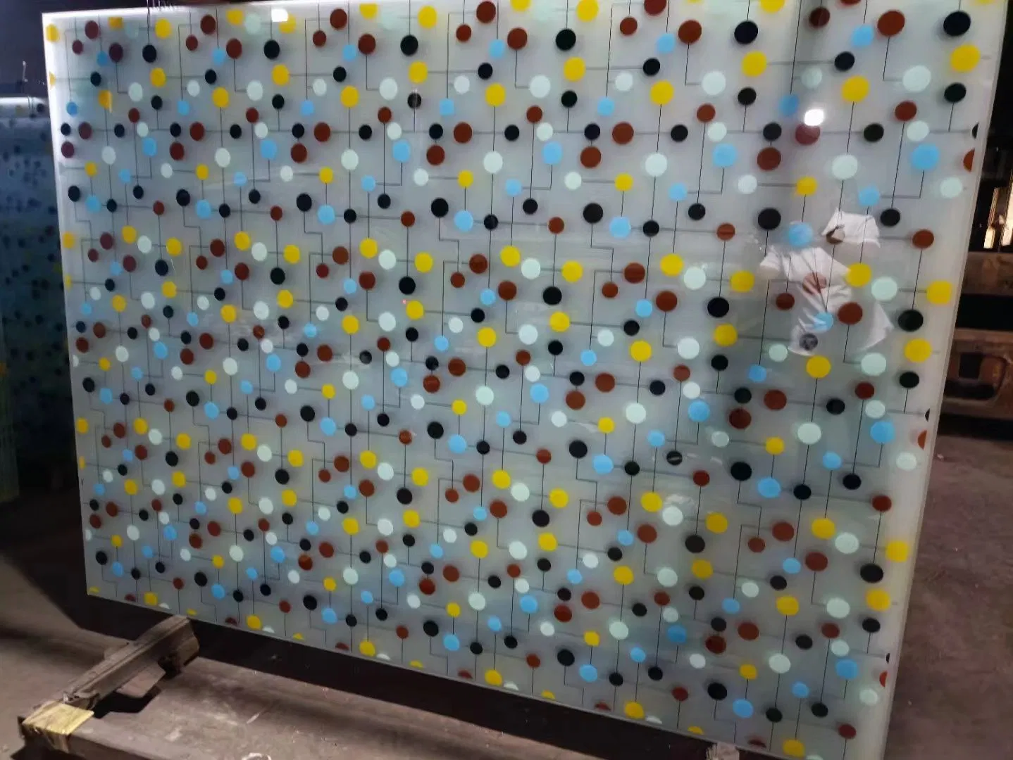 China Supplier Custom 4mm 5mm Decorative Glass Wall for Decorative