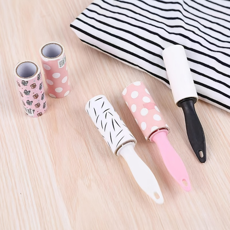 Promotional Factory Wholesale Inexpensive Durable Plastic Household Removes Pet Hair Lint Rollers