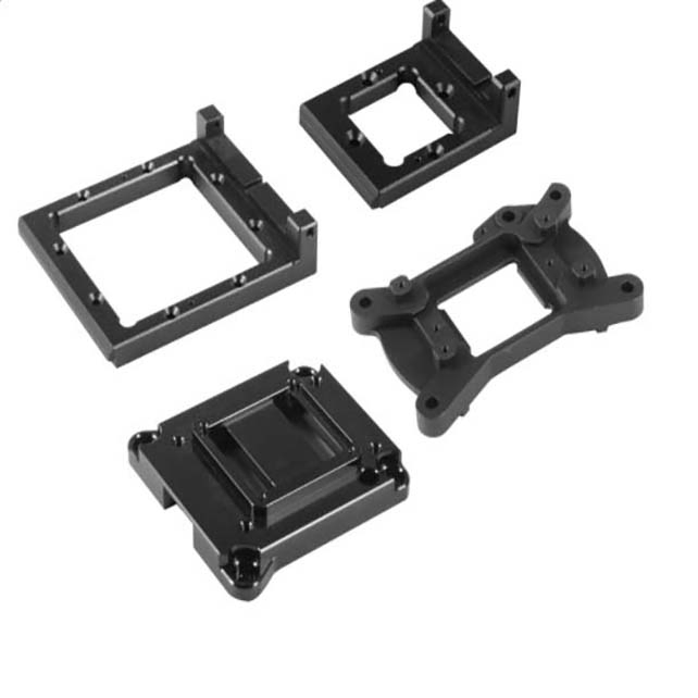 Plastic CNC Machining Part Crate 76x60x5mm