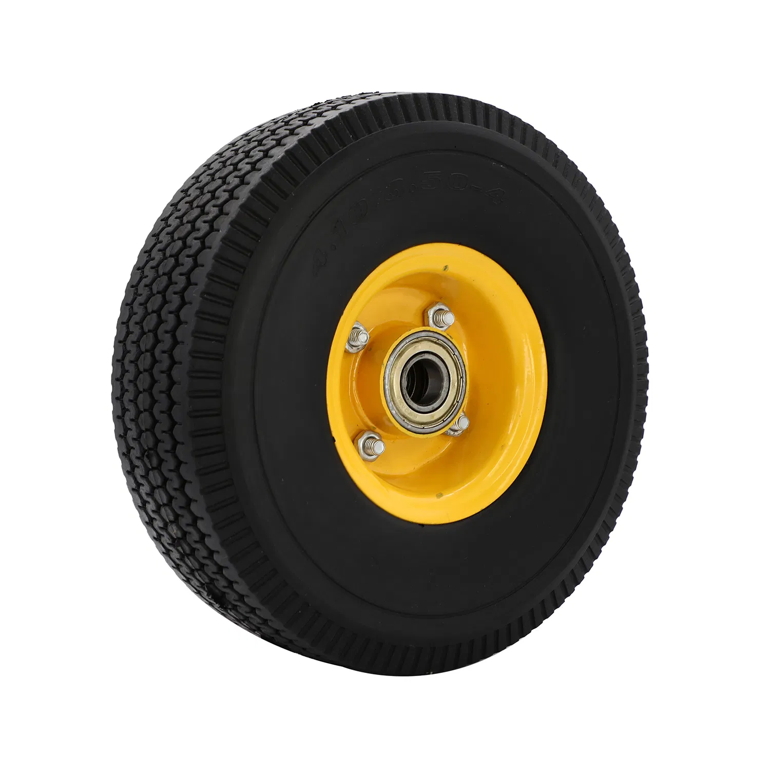 PU Foam Wheel/Foaming Wheel /Flat Free PU Foam Wheelbarrow Wheel 3.50-4