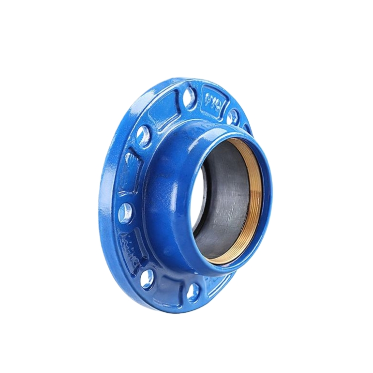 Ductile Iron Quick Adaptor with Copper Ring Seal, Wide Range