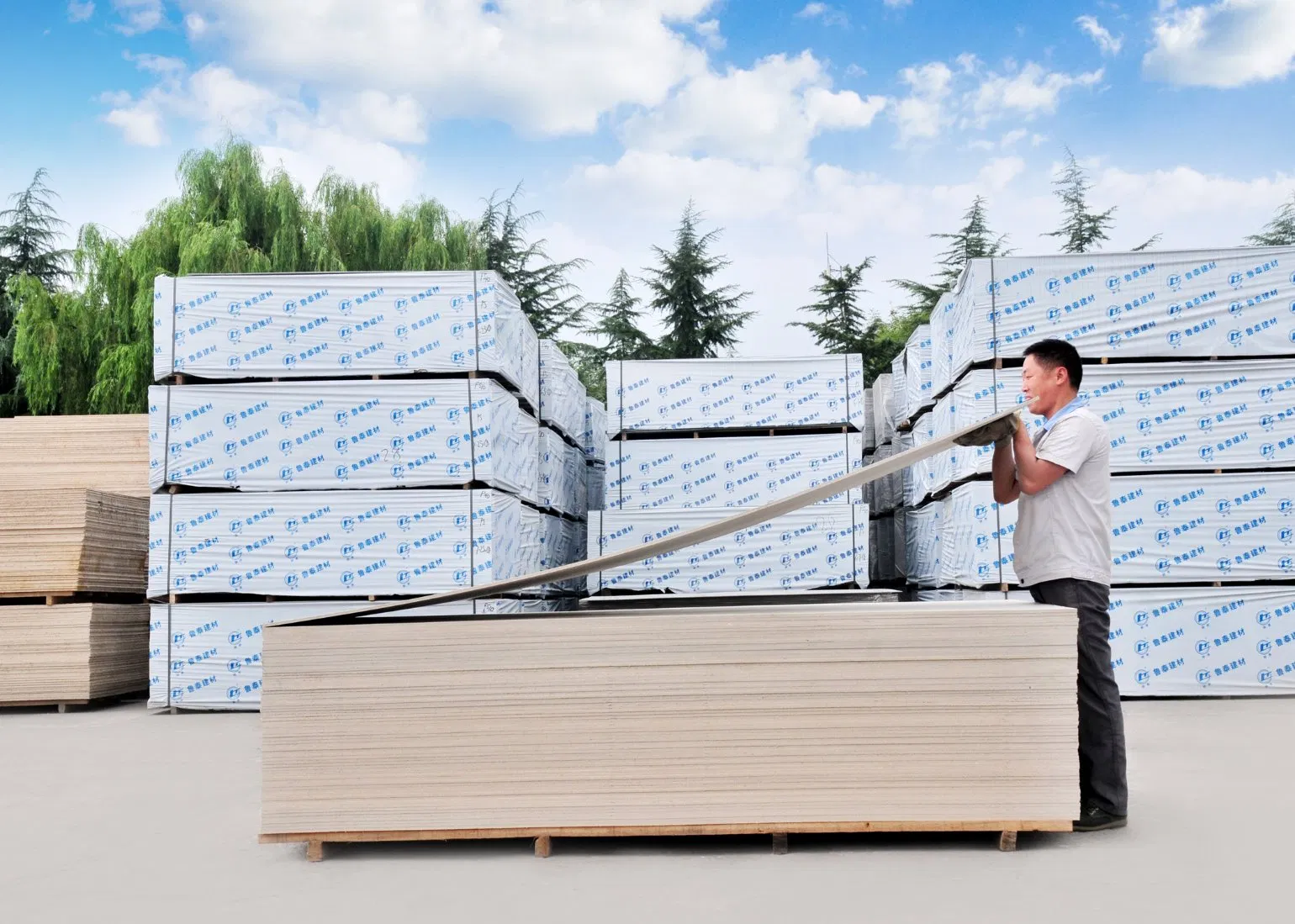 High Density Facade High Quality Exterior Wall Panel Fiber Cement Board