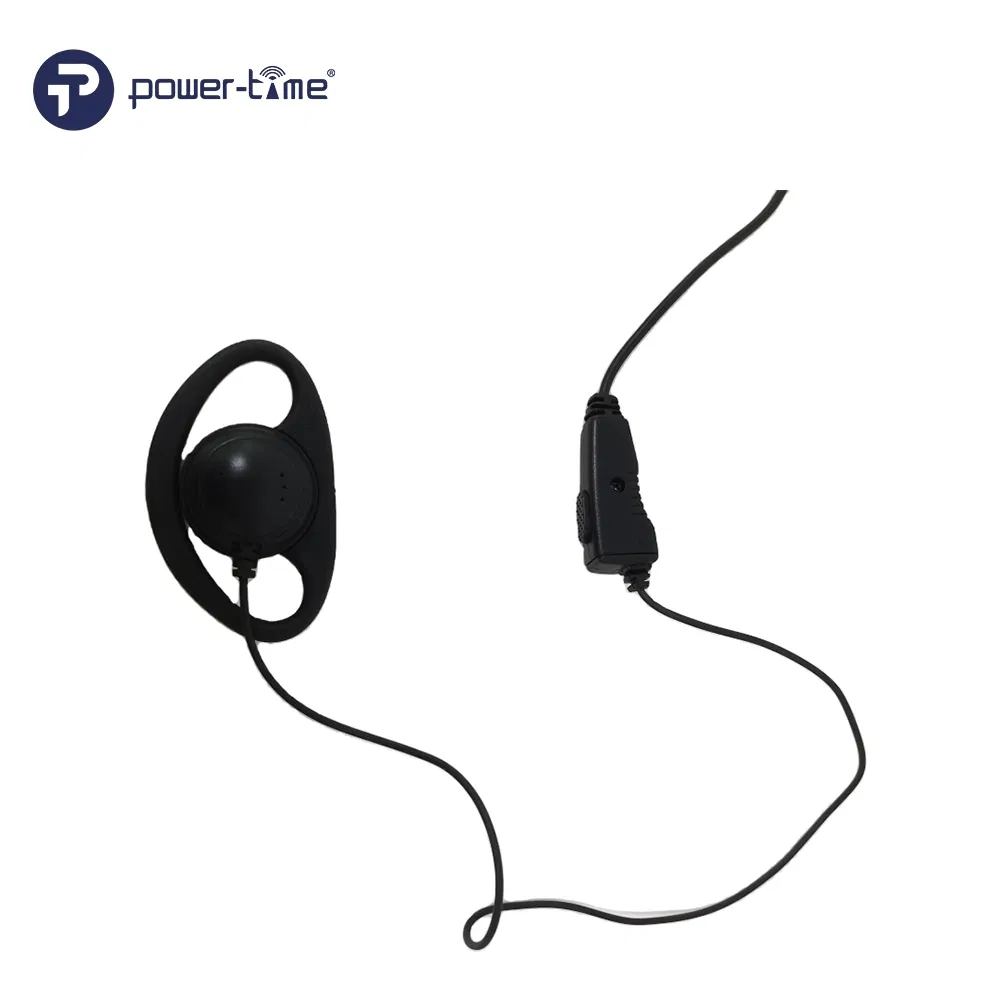 Walkie Talkie Earpiece D Shape Earhook Earphone for R7/R7a Radios