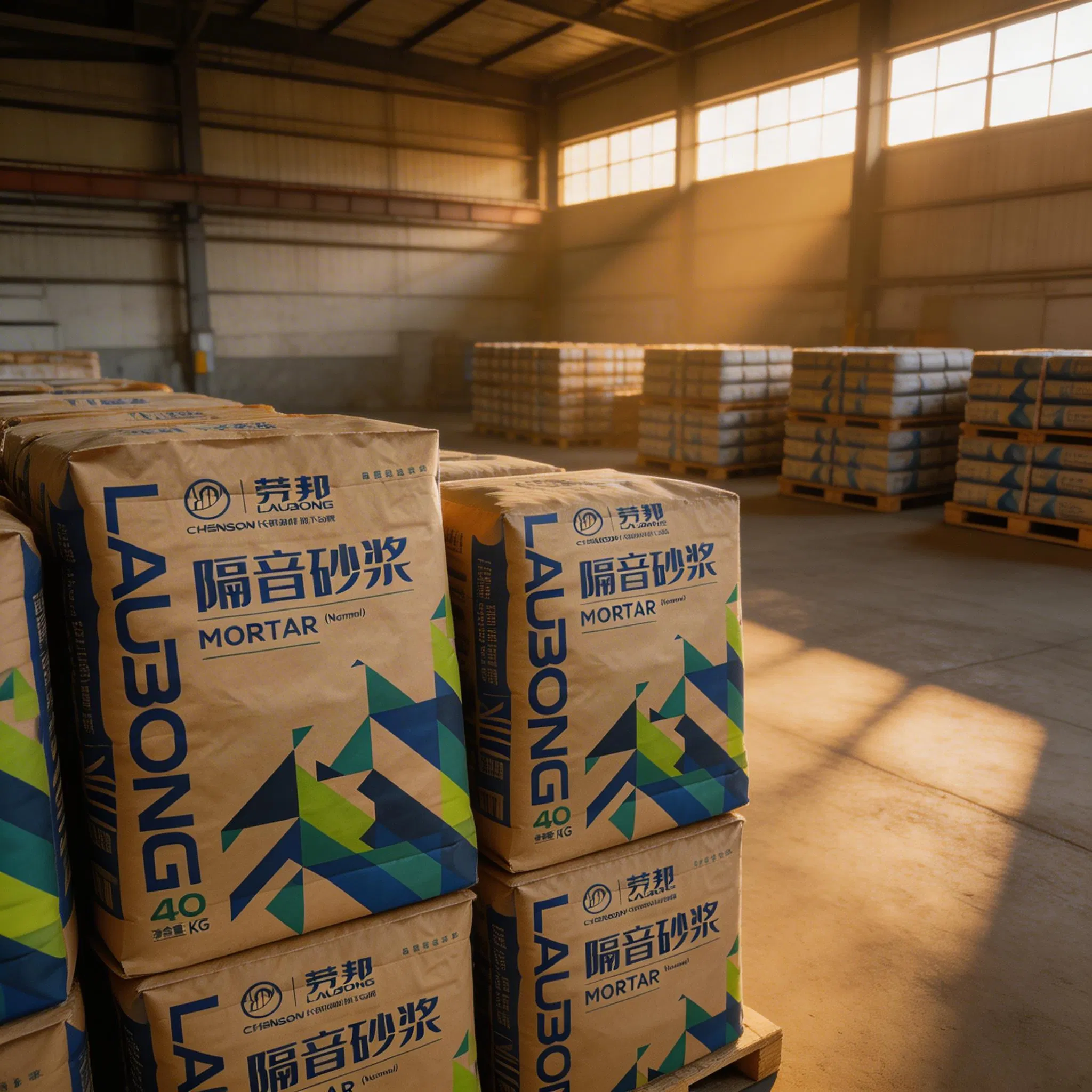 Soundproof Cement-Based Mortar for Floor Impact Noise Construction Material