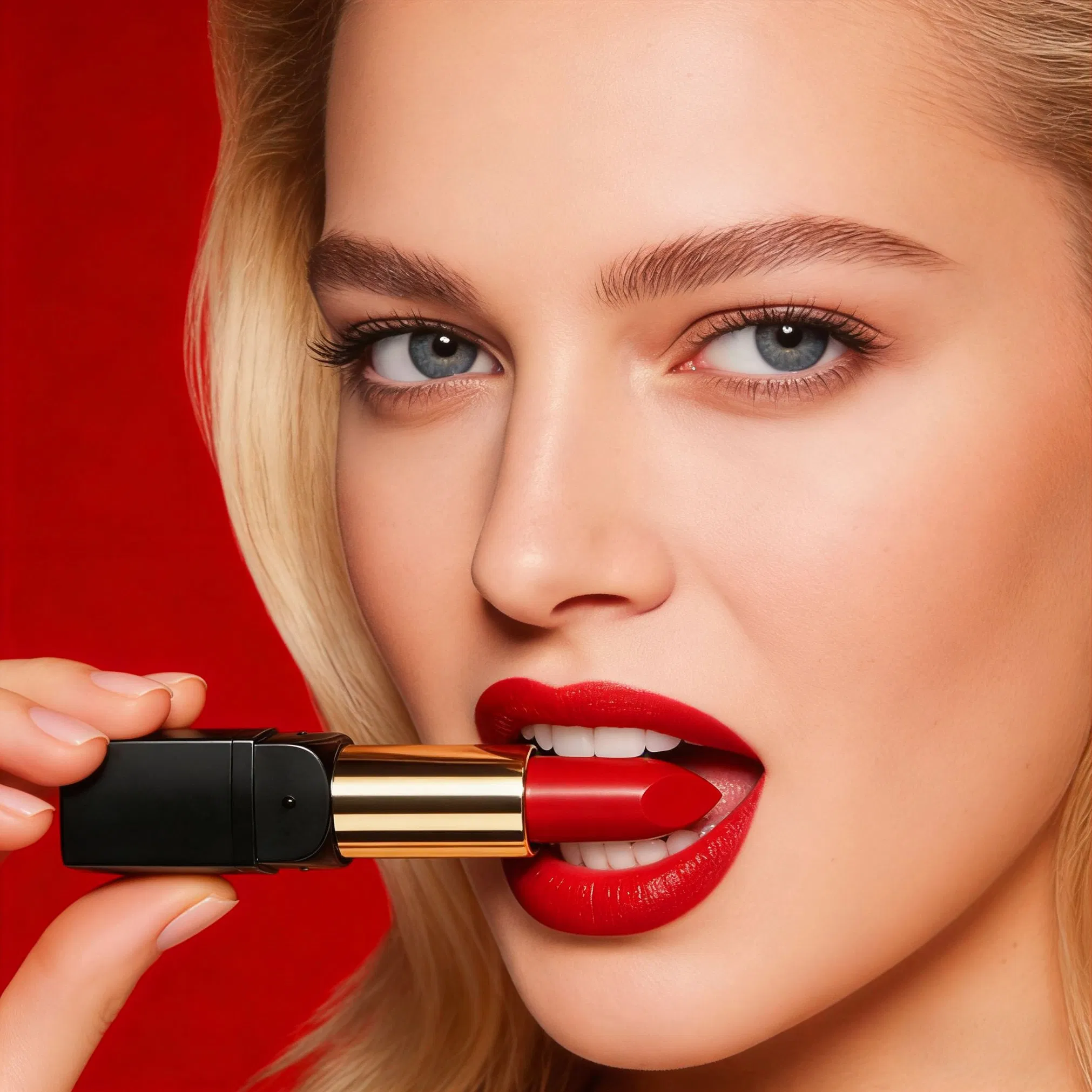 Lipstick Defines Lips, Vibrant Color, Long-Lasting, Moisturizing, Setting, Sun Protection, Anti-Pollution, Antioxidant, Nourishing & Hydrating