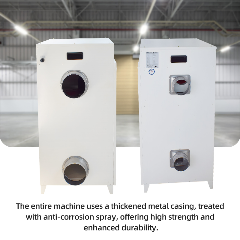 Standard/Non-Standard Customization Industrial 2000 Air Flow Handling Rotary Desiccant Dehumidifier