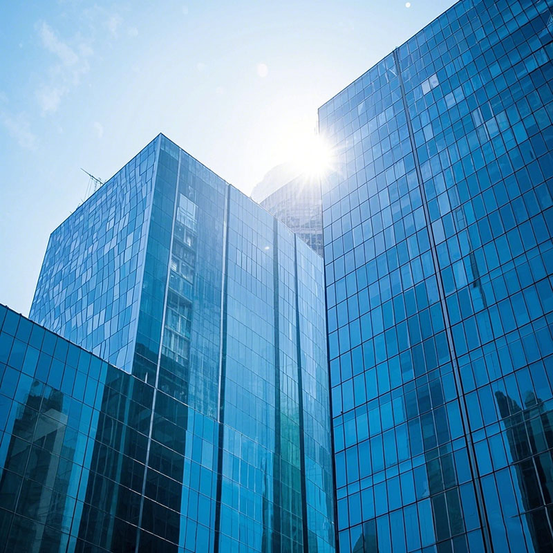 Asia Fire-Resistance and Thermal Insulation Aluminium Glass Curtain Wall