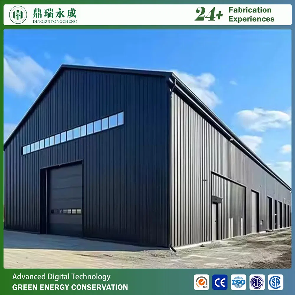 Premium ISO Certified Steel Warehouse and Workshop Solution ISO EU High-Strength Steel Structure Building Large Scale Prefabricated Workshop Factory Warehouse