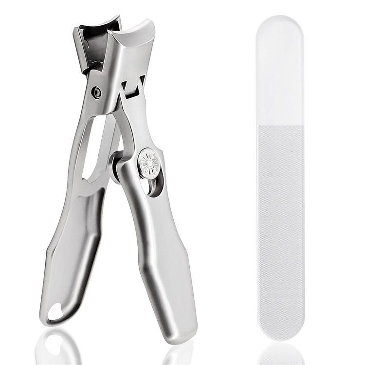 Nail Clippers Set, Nail Cutter for Thick Nails, Nail Clipper with File for Adult