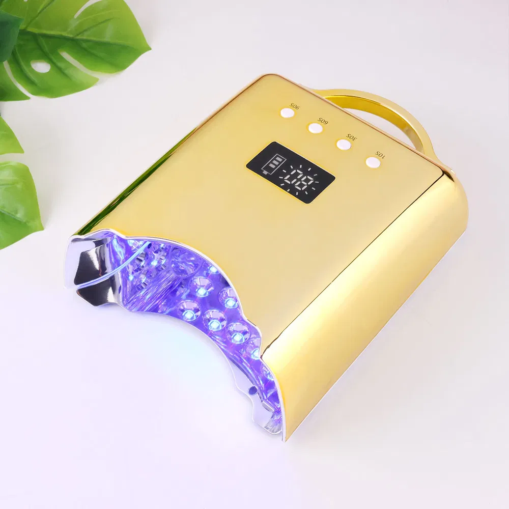 Cordless LED UV Gel Nail Art Lamp Manicure Light Private Label Rechargeable Nail Dryer Machine