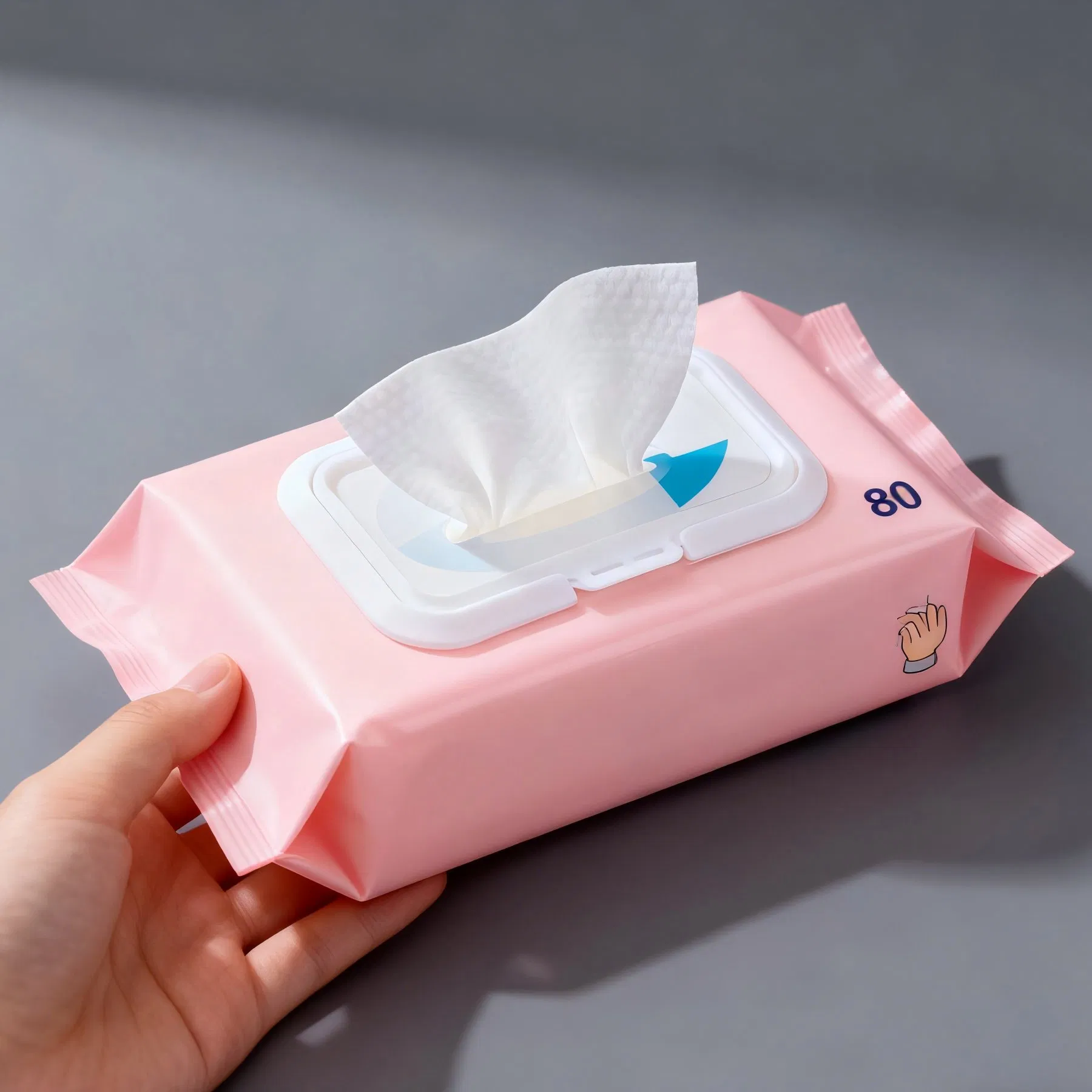 70% Isopropyl Alcohol for Medical Grade Disinfection Premium Antibacterial Wipes