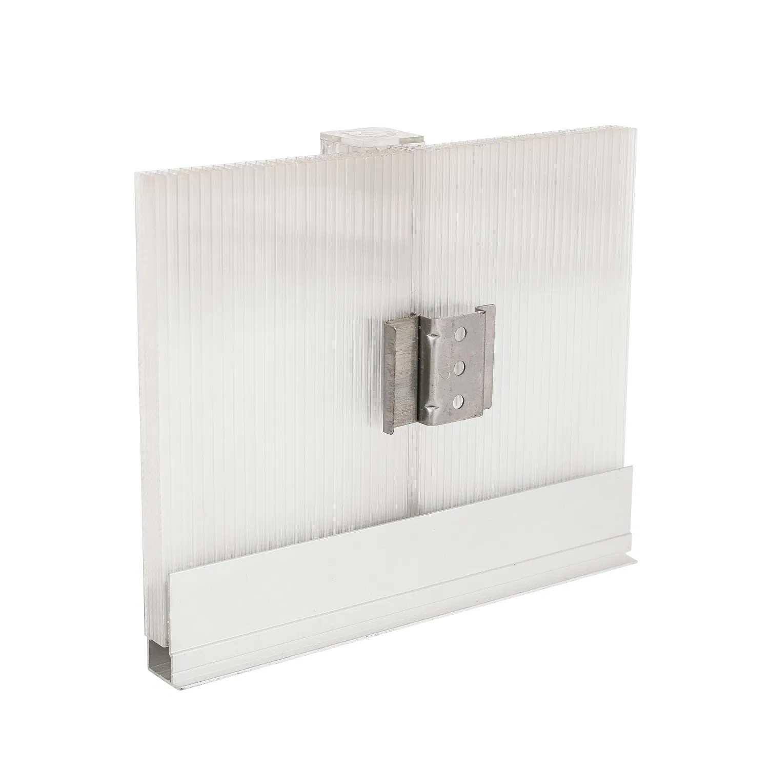 Style UV Protected Twin Wall Roofing Sheet Sun Embossed PC Sheets