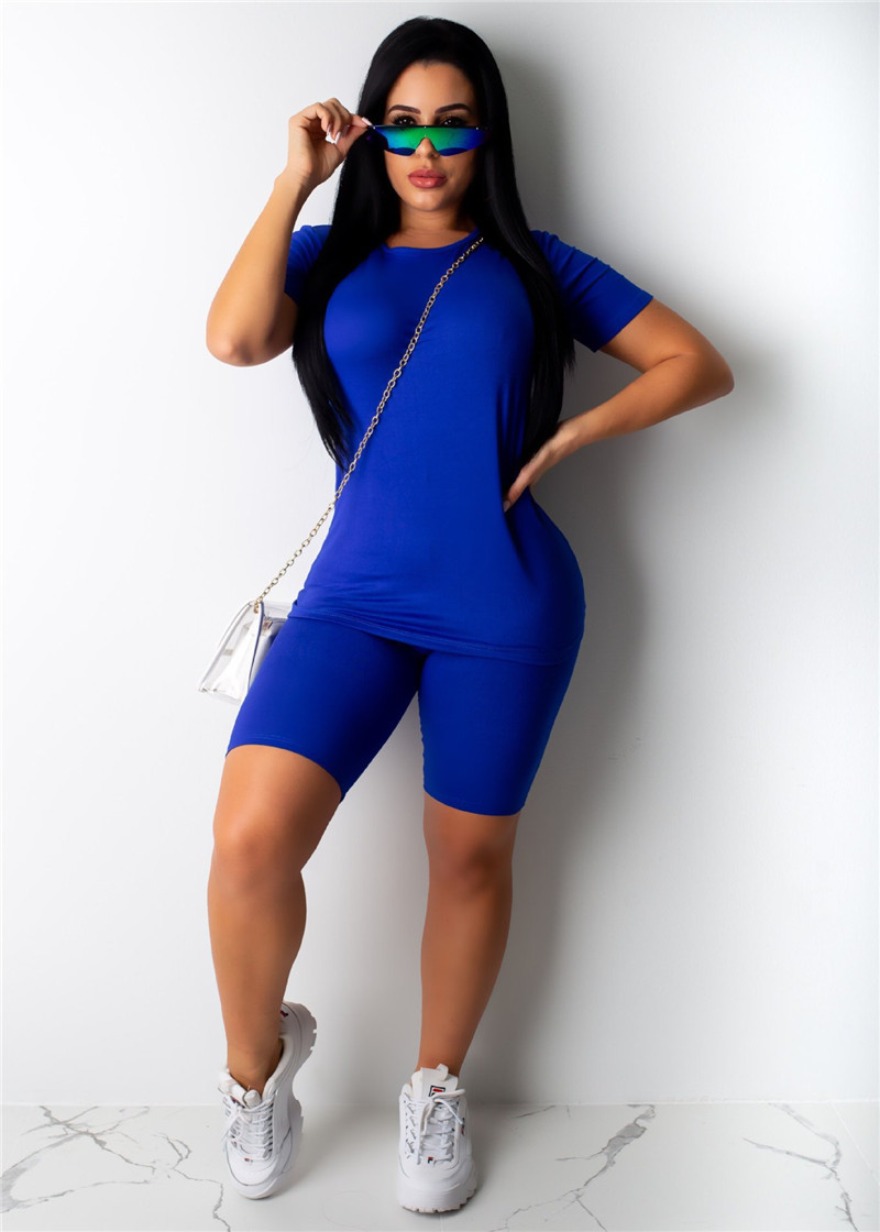 Комплект женский летний однотонный S0028