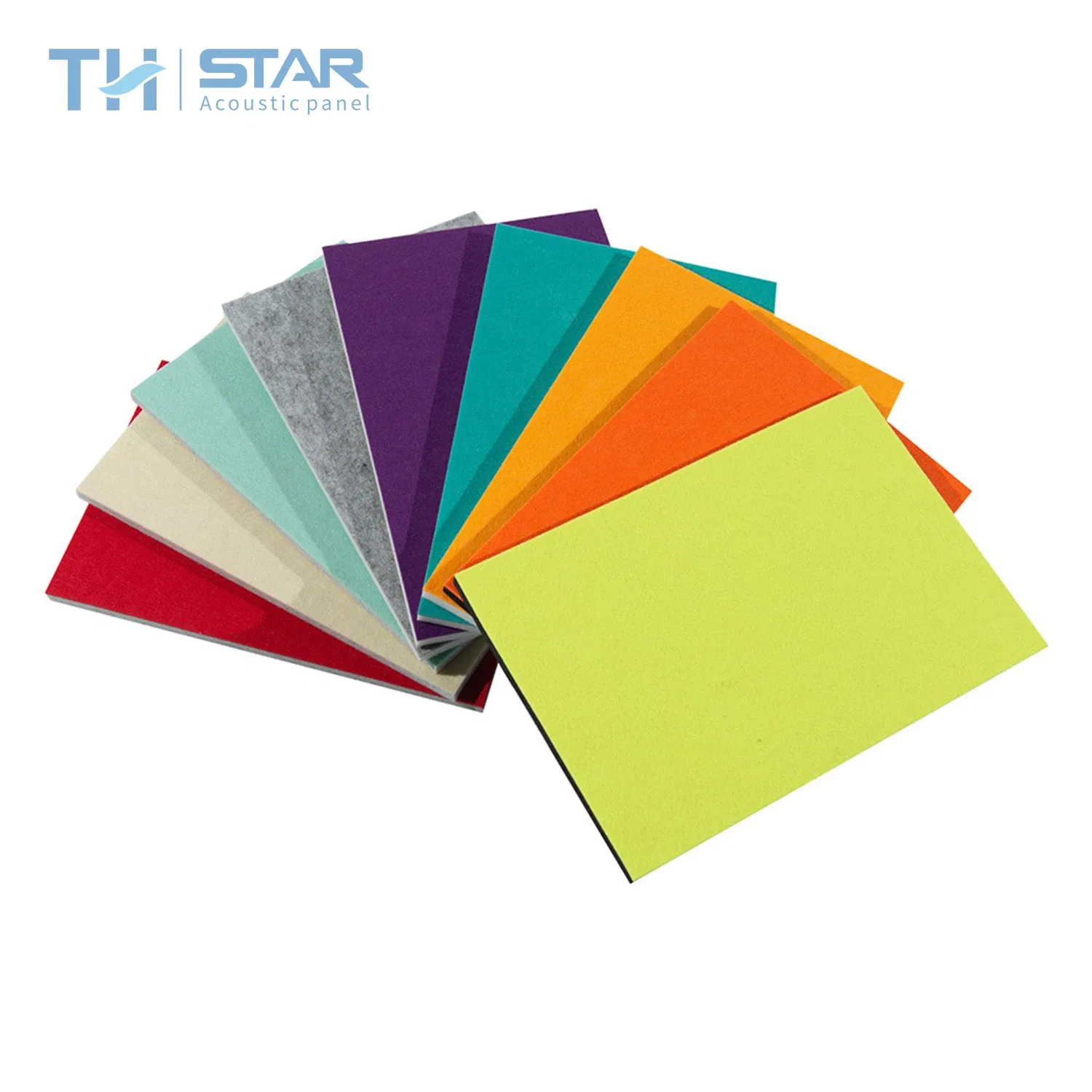 100% Polyester Fiber Acoustic Panel with Fire Retardant for Office