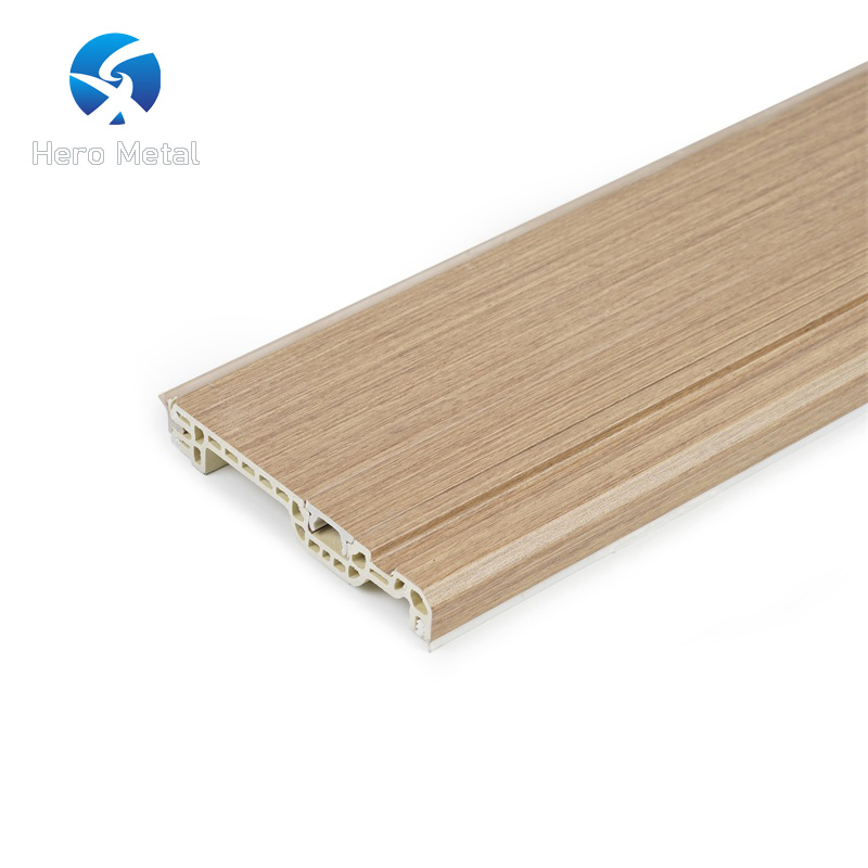 Cheap Price 100mm Bathroom Plastic Baseboard PVC Fitting Skirting Boards Strip