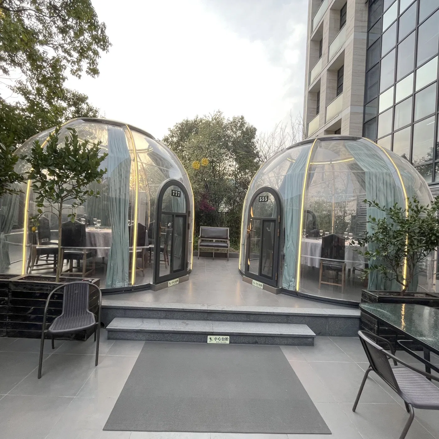 Prefabricated Housing Fashion Latest Design Holiday Bubble Tent Transparent Chinese Manufacturer Custom Dome House