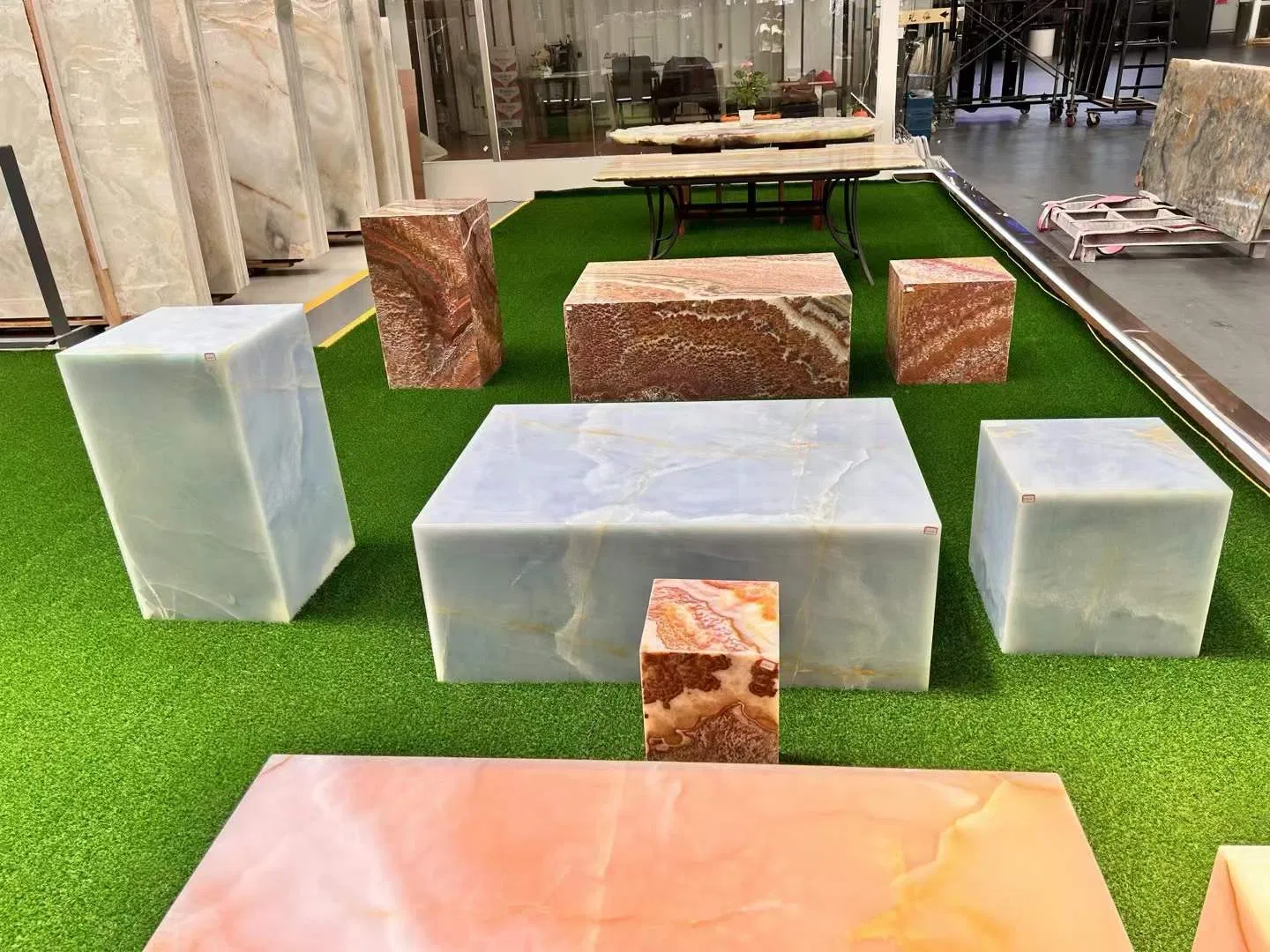 Onyx Table Countertop Different Size Home Decoration Courtyard