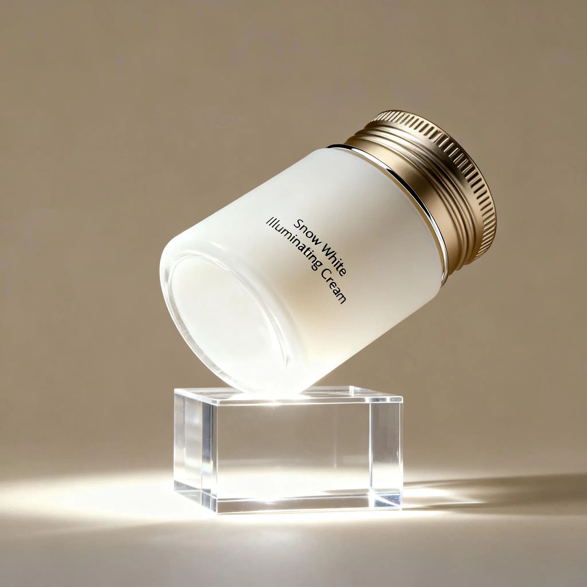 Multi-Action Whitening Concealer and Physical Sun Block Makeup with Lotus Extract for Evening Event Makeup