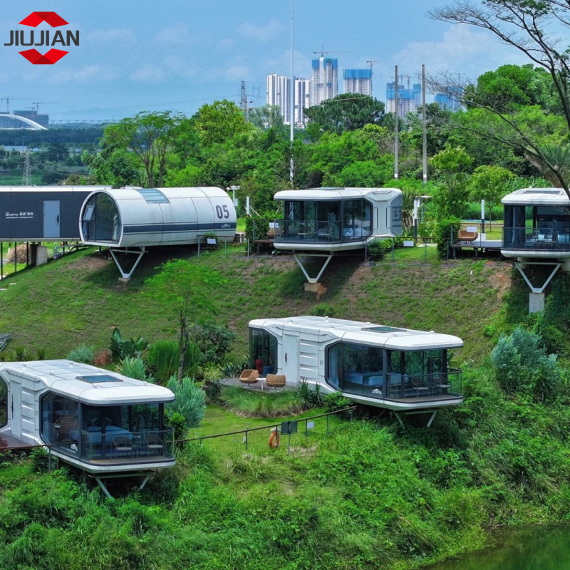 20 FT Space Capsule House Mobile Modular Prefab House for Hotel