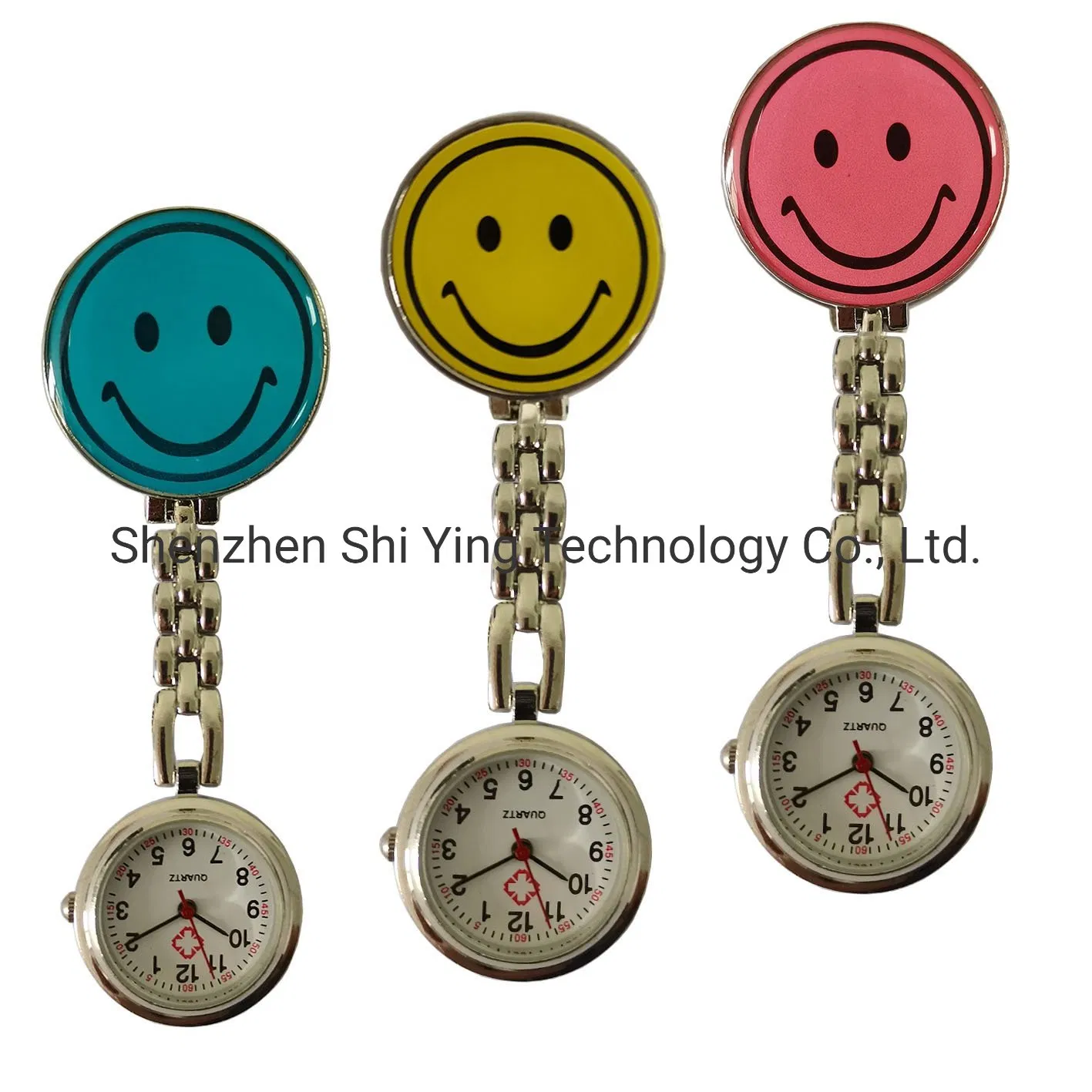Best Waterproof Smile Face Nurse Pocket Watch for Promotion Gift