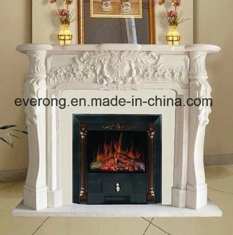 Marble Fireplace, Decorative Cheap Marble Fireplace Mantel, Marble Fireplace Frame