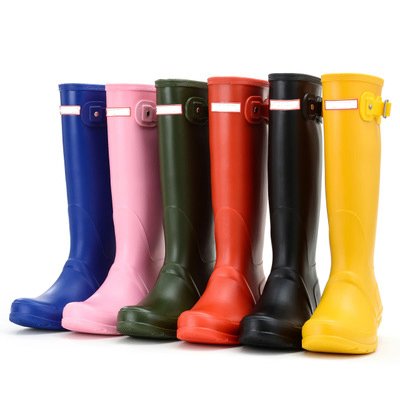 Female Fashionable Wholesale Natural Rubber Wellies for Women