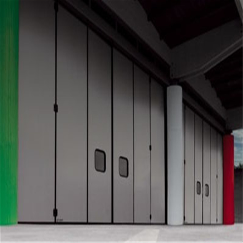 Galvanized Steel Material Door Panel 50mm Industrial Sliding Door Supplier