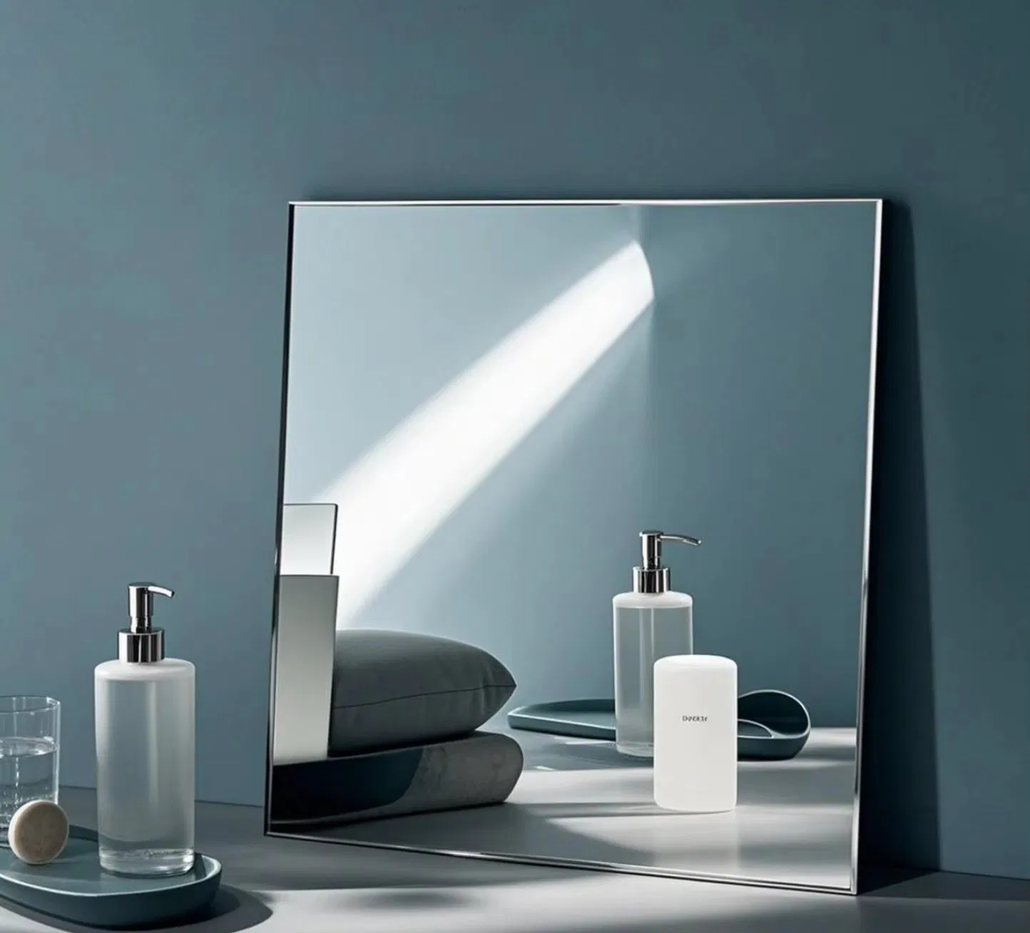 Colored Tinted Aluminum Silver Mirror Glass - 1.8mm - 6mm, Grey, Light Grey & Black Mirror Glass for Wholesale Purchase