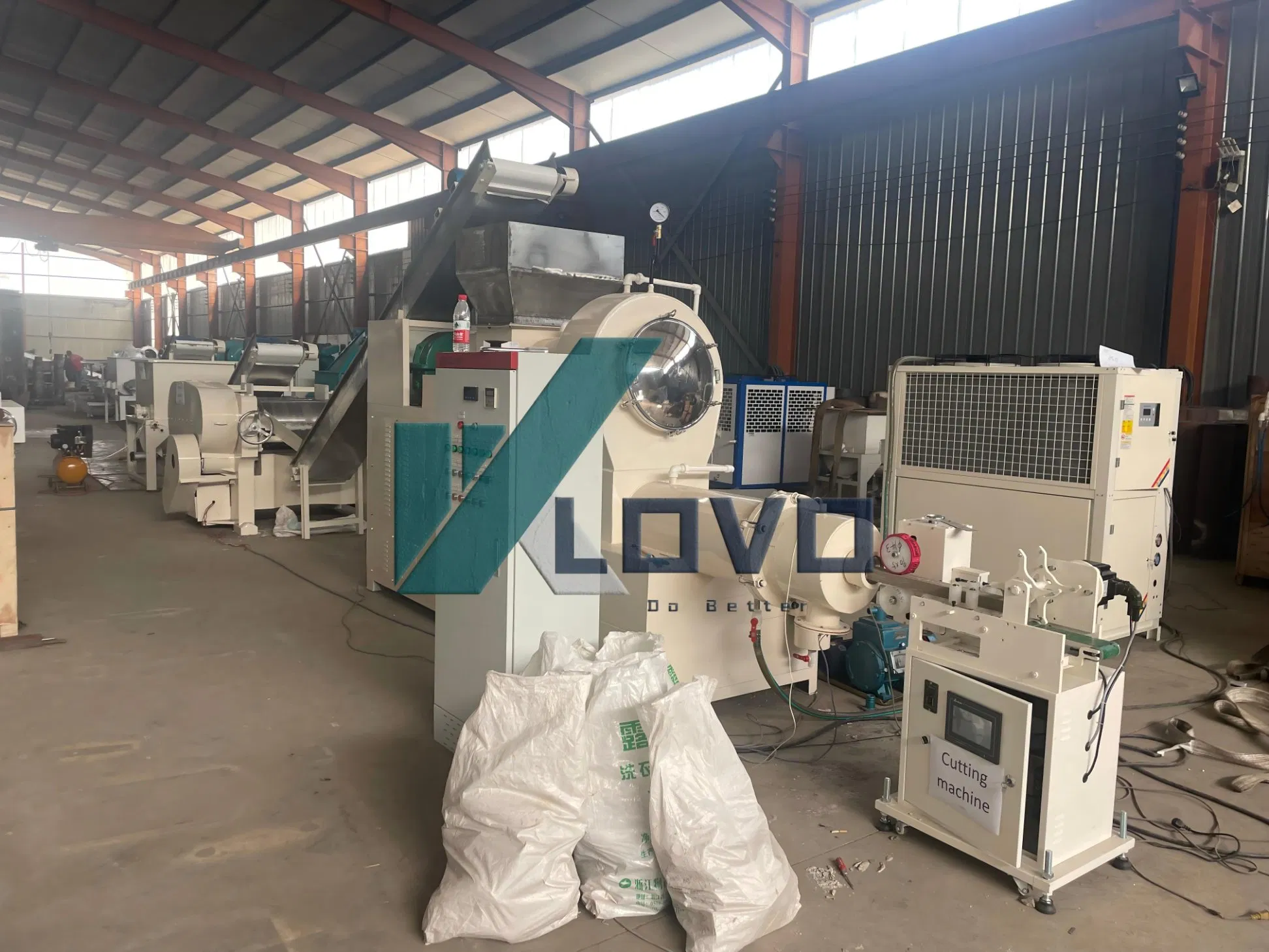 100/300/500/1000/2000 Kg/H Soap Machine Bath Toilet Soap Laundry Bar Soap Making Machine Vacuum Soap Plodder Soap Plodder Machine