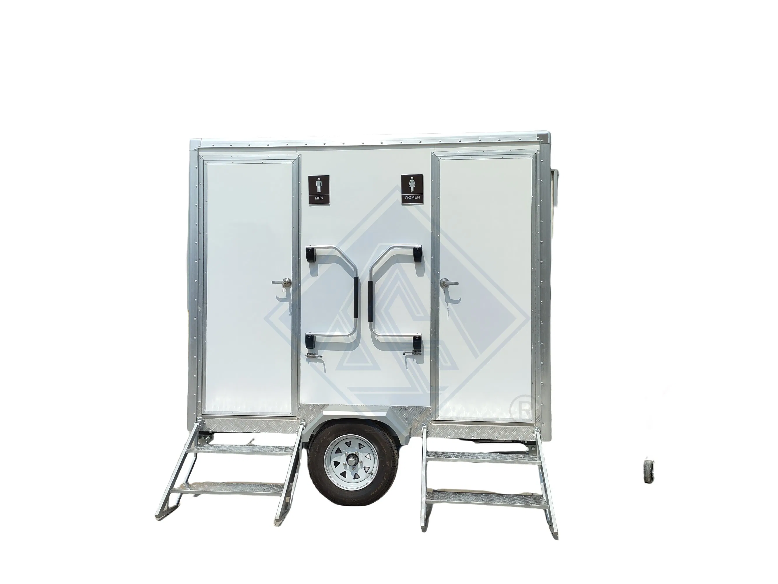 Luxury Mobile Toilet Portable Mobile Plastic Toilets Trailer