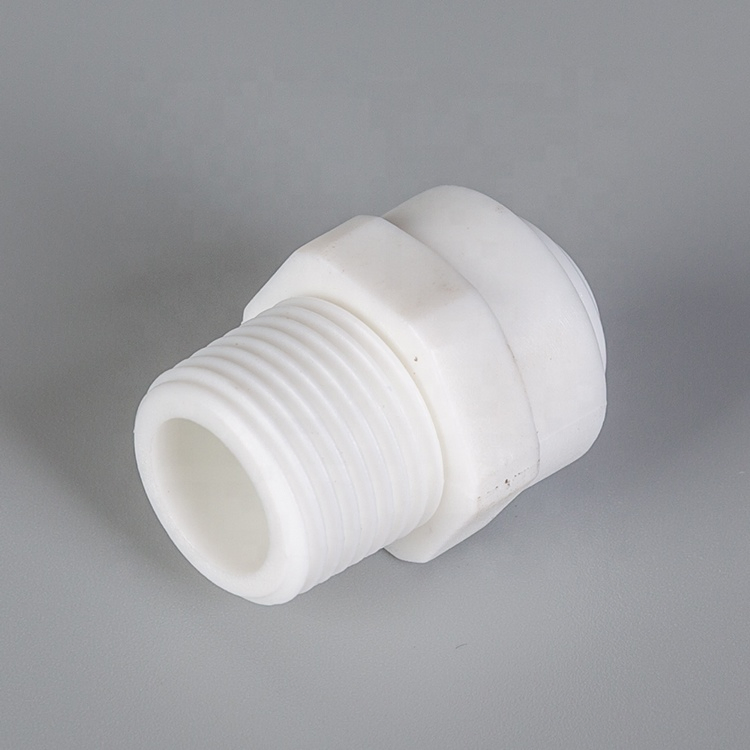 POM Push Fit Fitting Quick Connect Parts Fitting Male Adaptor for Water Filters and RO System