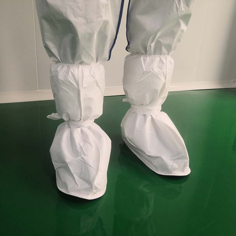 PP+PE Anti Slip Disposable Shoe Cover Boots Cover Foot Protection