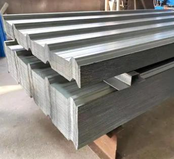 PPGI Roofing Sheet Roof Sheet Corrugated Coated Surface Aluminium Zinc 0.5mm Thickness
